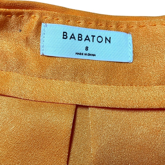 ARITZIA BABATON Pleated Tennis / Schoolgirl Skirt Side Zipper Unlined Sz 8 - Picture 5 of 10